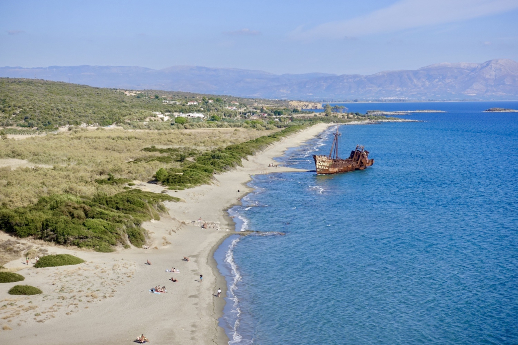 Dimitrios Shipwreck Valtaki Beach, Peloponnese/Greece