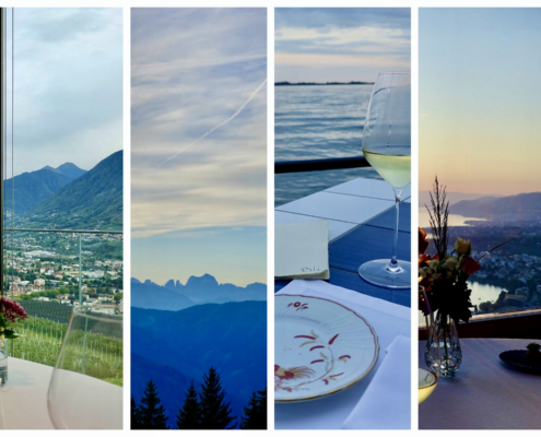 Merano, Sarentino valley, Restaurant Lido 84 Lake Garda, Restaurant Décotterd Lake Geneva - north Italy & west Switzerland